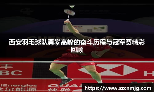 西安羽毛球队勇攀高峰的奋斗历程与冠军赛精彩回顾